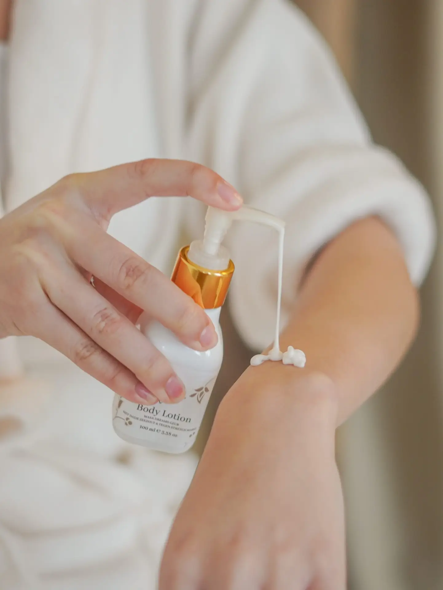 Body Lotion tegen stretchmarks